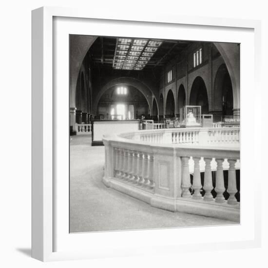Entrance to Museum, Cairo, Egypt, 20th Century-J Dearden Holmes-Framed Photographic Print