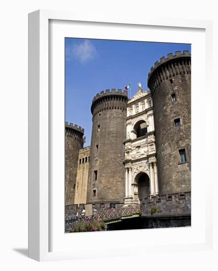 Entrance to Nuovo Castle, Naples, Campania, Italy, Europe-Richard Cummins-Framed Photographic Print