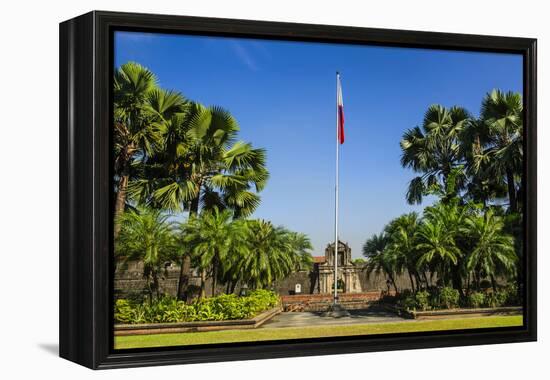 Entrance to Old Fort Santiago, Intramuros, Manila, Luzon, Philippines-Michael Runkel-Framed Premier Image Canvas