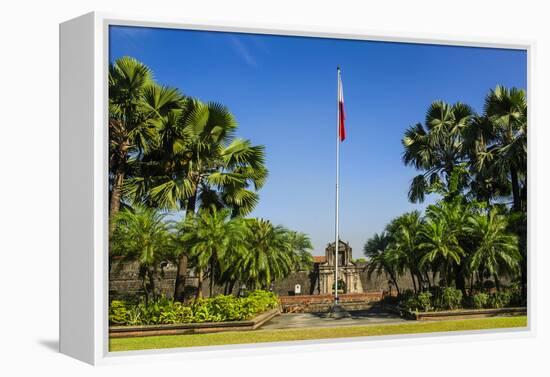 Entrance to Old Fort Santiago, Intramuros, Manila, Luzon, Philippines-Michael Runkel-Framed Premier Image Canvas