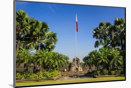 Entrance to Old Fort Santiago, Intramuros, Manila, Luzon, Philippines-Michael Runkel-Mounted Photographic Print