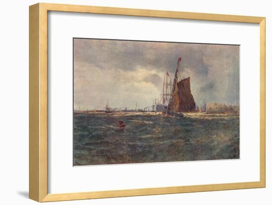 'Entrance to Portsmouth Harbour', late 19th Century (1906)-Unknown-Framed Giclee Print