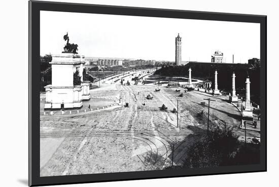 Entrance to Prospect Park: Brooklyn, New York-William Henry Jackson-Mounted Art Print