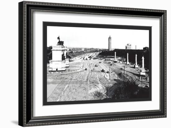 Entrance to Prospect Park: Brooklyn, New York-William Henry Jackson-Framed Art Print