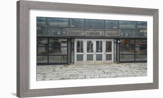 Entrance to Quincy Market, Boston, Massachusetts, USA-Panoramic Images-Framed Photographic Print