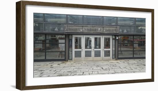 Entrance to Quincy Market, Boston, Massachusetts, USA-Panoramic Images-Framed Photographic Print