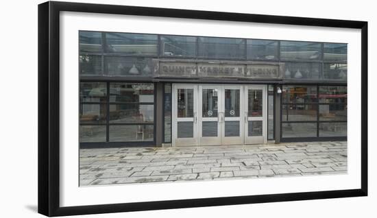 Entrance to Quincy Market, Boston, Massachusetts, USA-Panoramic Images-Framed Photographic Print