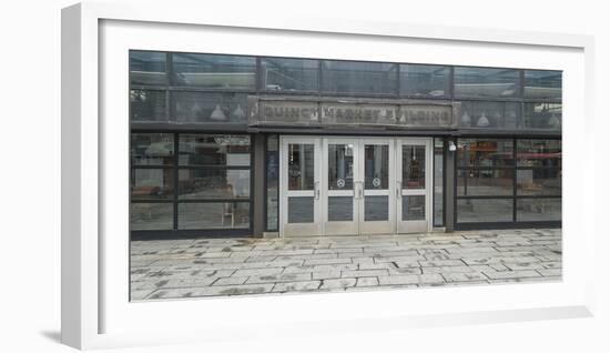 Entrance to Quincy Market, Boston, Massachusetts, USA-Panoramic Images-Framed Photographic Print