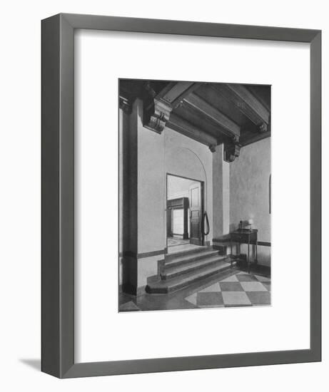 Entrance to south-east dining room, the Fraternity Clubs Building, New York City, 1924-Unknown-Framed Photographic Print
