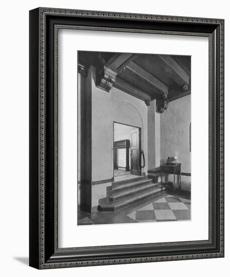 Entrance to south-east dining room, the Fraternity Clubs Building, New York City, 1924-Unknown-Framed Photographic Print