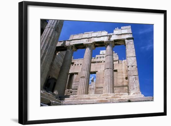 Entrance to the Acropolis, Athens, 5th Century Bc-null-Framed Photographic Print