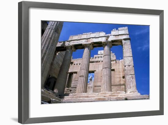 Entrance to the Acropolis, Athens, 5th Century Bc-null-Framed Photographic Print