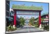Entrance to the Chinese Quarter, Noumea, New Caledonia, Pacific-Michael Runkel-Mounted Photographic Print