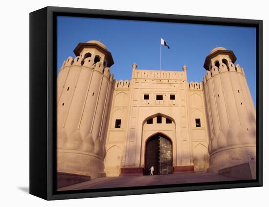 Entrance to the City Fort Built by the Moghuls Between 1524 and 1764, Lahore City, Punjab, Pakistan-Alain Evrard-Framed Premier Image Canvas