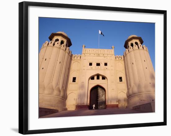 Entrance to the City Fort Built by the Moghuls Between 1524 and 1764, Lahore City, Punjab, Pakistan-Alain Evrard-Framed Photographic Print