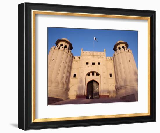 Entrance to the City Fort Built by the Moghuls Between 1524 and 1764, Lahore City, Punjab, Pakistan-Alain Evrard-Framed Photographic Print