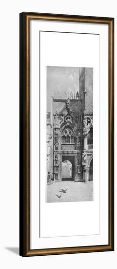 'Entrance to the Doges' Palace', c1870, (1911)-David Law-Framed Giclee Print