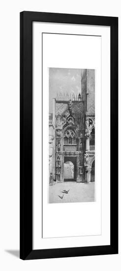 'Entrance to the Doges' Palace', c1870, (1911)-David Law-Framed Giclee Print
