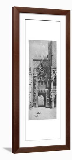 'Entrance to the Doges' Palace', c1870, (1911)-David Law-Framed Giclee Print