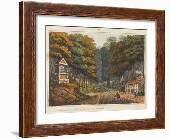 Entrance to the Foret De Soigne-James Rouse-Framed Giclee Print