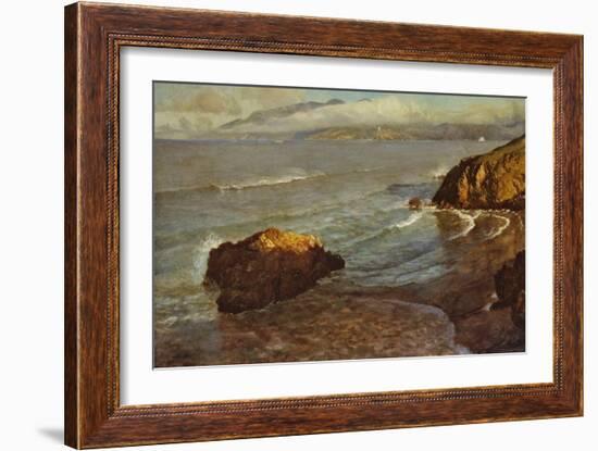 Entrance to the Golden Gate-Albert Bierstadt-Framed Art Print