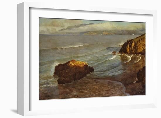 Entrance to the Golden Gate-Albert Bierstadt-Framed Art Print