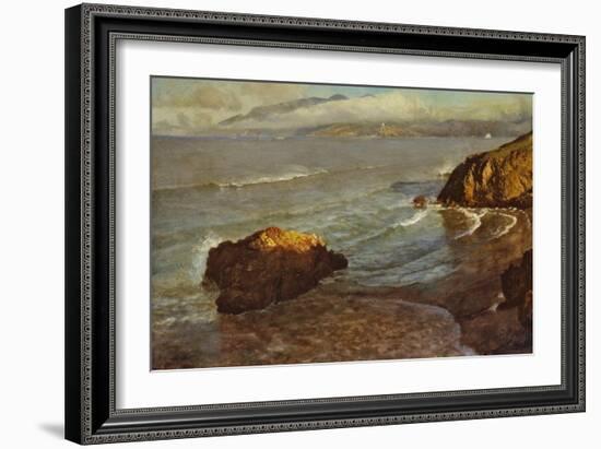 Entrance to the Golden Gate-Albert Bierstadt-Framed Art Print