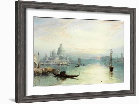 Entrance to the Grand Canal, Venice-Myles Birket Foster-Framed Giclee Print