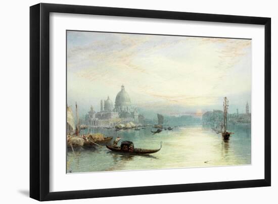 Entrance to the Grand Canal, Venice-Myles Birket Foster-Framed Giclee Print