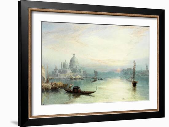 Entrance to the Grand Canal, Venice-Myles Birket Foster-Framed Giclee Print