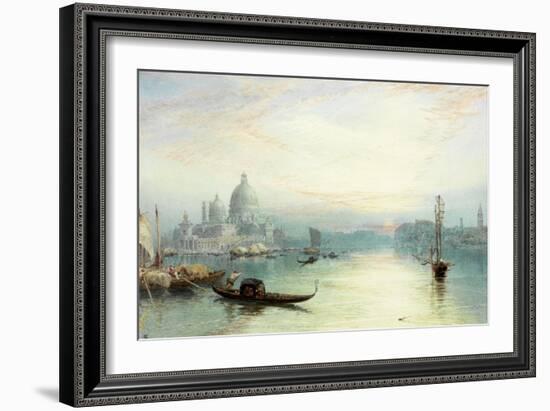 Entrance to the Grand Canal, Venice-Myles Birket Foster-Framed Giclee Print