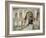 Entrance to the Hall of the Two Sisters, from "Sketches and Drawings of the Alhambra," 1835-John Frederick Lewis-Framed Giclee Print