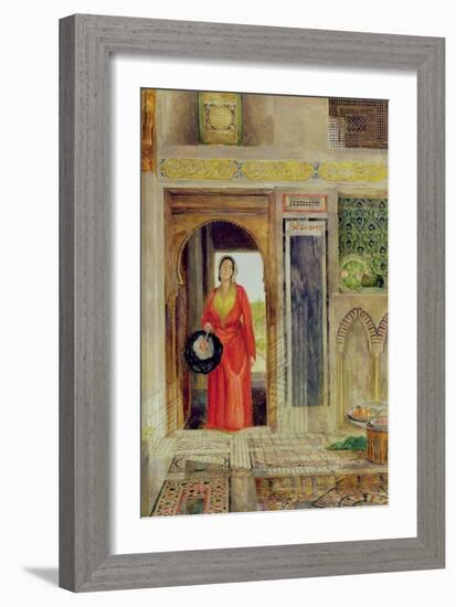 Entrance to the Harem, 1871-John Frederick Lewis-Framed Giclee Print