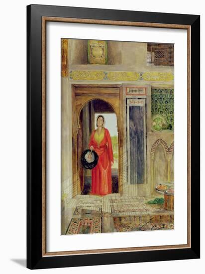 Entrance to the Harem, 1871-John Frederick Lewis-Framed Giclee Print