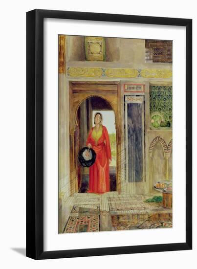 Entrance to the Harem, 1871-John Frederick Lewis-Framed Giclee Print