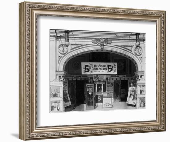 Entrance to the Hippodrome Theater-null-Framed Photographic Print