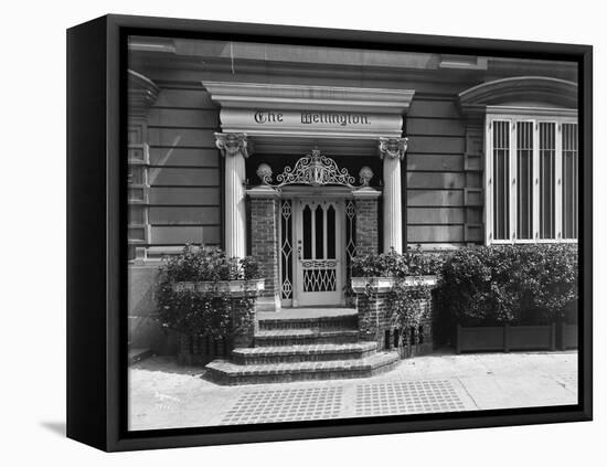 Entrance to the Hotel Wellington, 871 7th Avenue, New York, 1907-Byron Company-Framed Premier Image Canvas