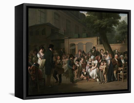 Entrance to the Jardin Turc, 1812-Louis Leopold Boilly-Framed Premier Image Canvas