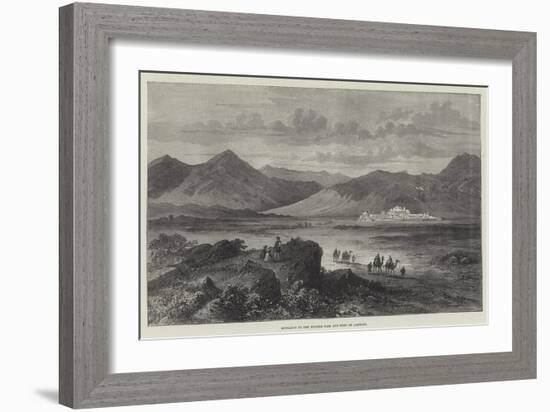 Entrance to the Khyber Pass and Fort of Jamrood-null-Framed Giclee Print