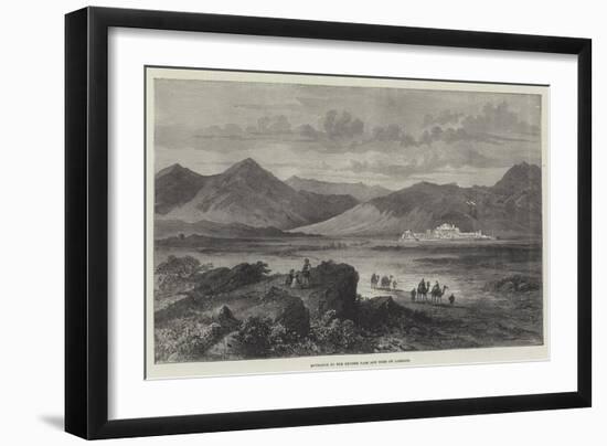 Entrance to the Khyber Pass and Fort of Jamrood-null-Framed Giclee Print