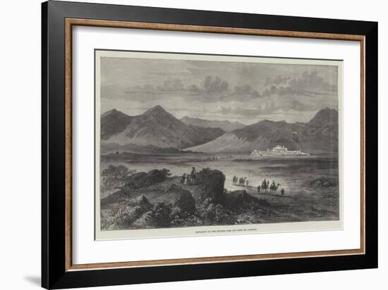 Entrance to the Khyber Pass and Fort of Jamrood-null-Framed Giclee Print