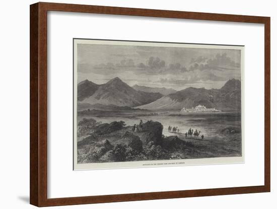 Entrance to the Khyber Pass and Fort of Jamrood-null-Framed Giclee Print