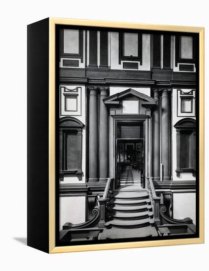 Entrance to the Medicean-Laurentian Library-Bettmann-Framed Premier Image Canvas