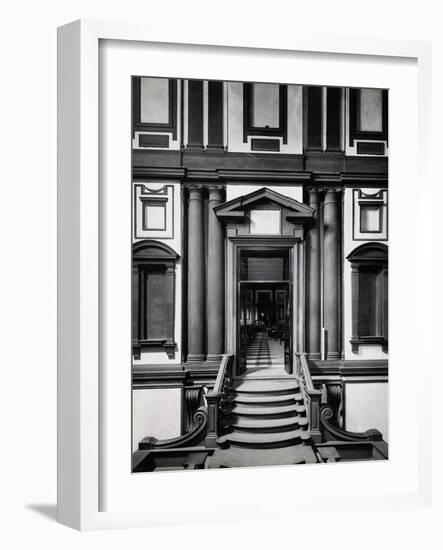 Entrance to the Medicean-Laurentian Library-Bettmann-Framed Photographic Print