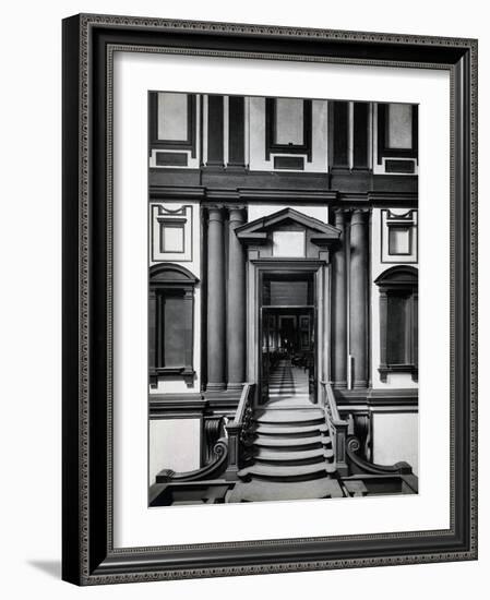 Entrance to the Medicean-Laurentian Library-Bettmann-Framed Photographic Print