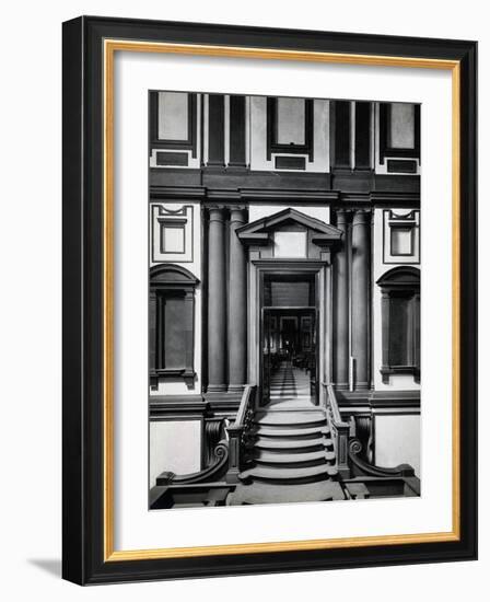 Entrance to the Medicean-Laurentian Library-Bettmann-Framed Photographic Print