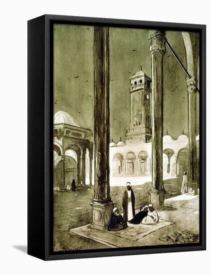 Entrance to the Muhammad Ali Mosque, Cairo, Egypt, 1928-Louis Cabanes-Framed Premier Image Canvas