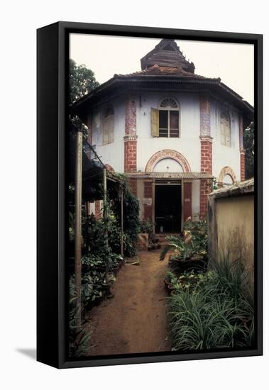 Entrance to the Paradesi Synagogue-null-Framed Premier Image Canvas