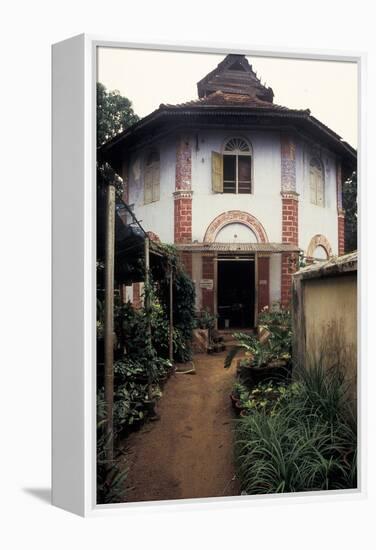 Entrance to the Paradesi Synagogue-null-Framed Premier Image Canvas