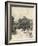 Entrance to the Parc Monceau, 1915-Frank Milton Armington-Framed Giclee Print
